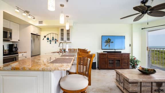 Stunning Waterfront Condo with  Double Balconies