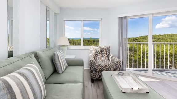 Spacious End Suite with Atlantic Views